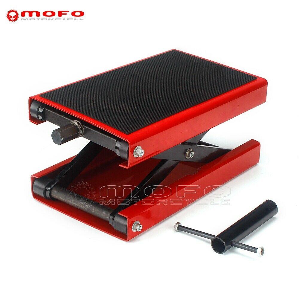 Scissor Repair Jack Crank Lift Stand Universal For Motorcycle Dirt Bike ATV UTV