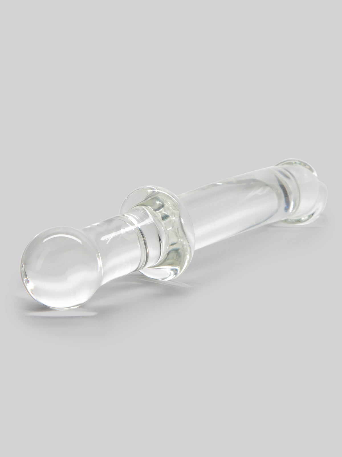 Lovehoney Realistic Sensual Glass Anal Dildo, Clear