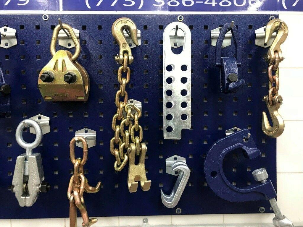 AUTO BODY FRAME MACHINE 16 PIECE TOOLS AND CLAMP CHAIN SET SPECIAL PRICING