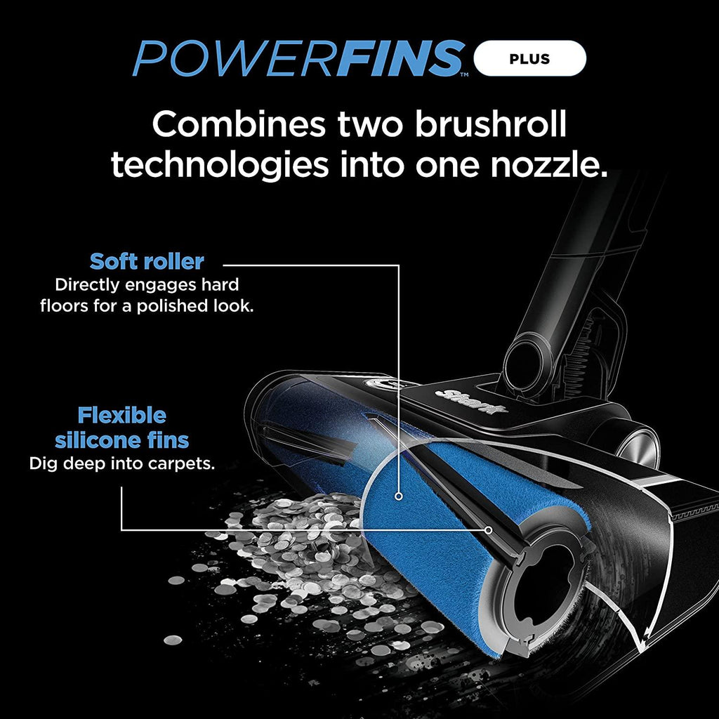 Shark IZ562H Pro Cordless Vacuum with Clean Sense IQ and Odor Neutralizer, PowerFins Plus Brushroll, Includes Duster Crevice Tool &amp; Pet Multi Tool, Up to 40 Minute Runtime, Light Blue