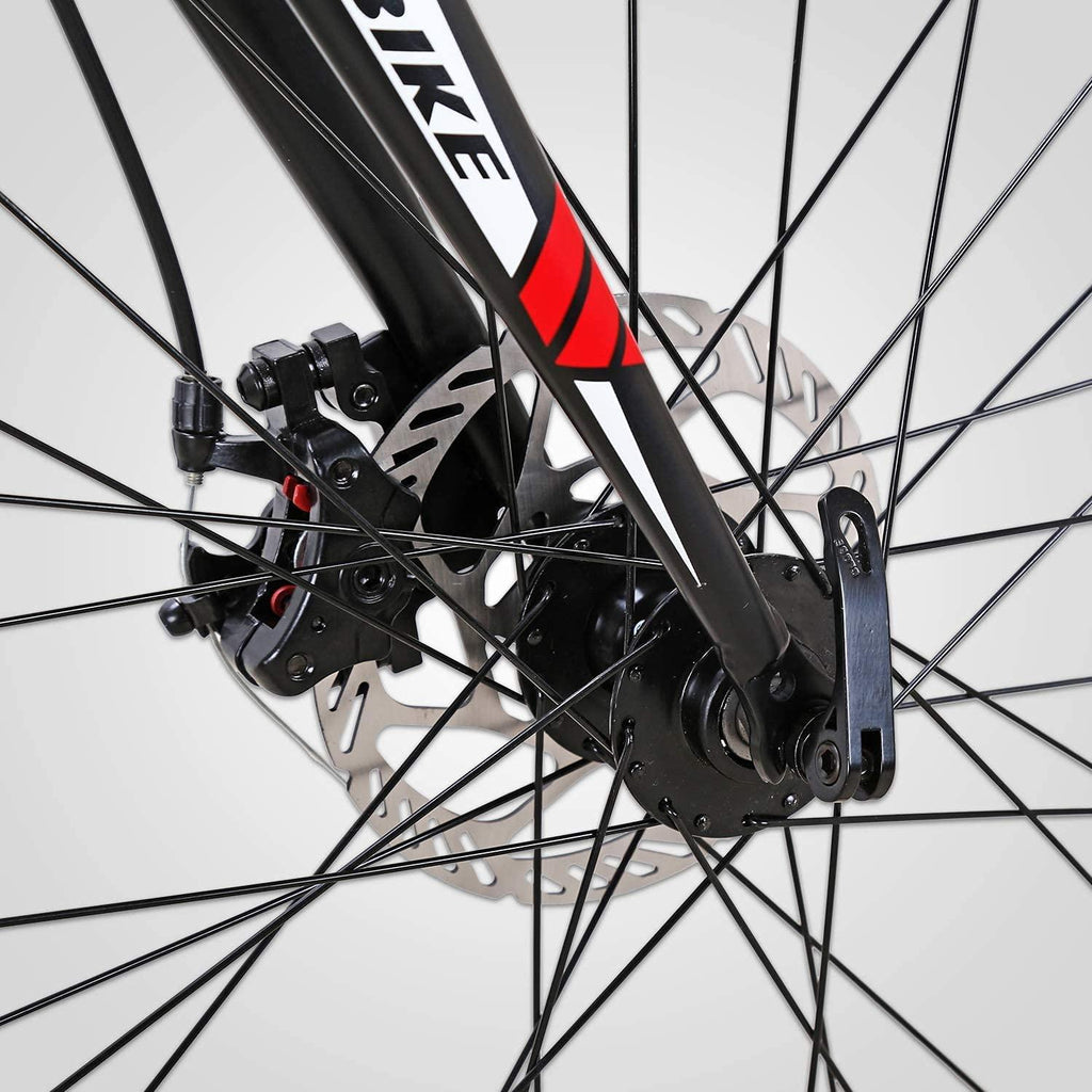 YH-XC550 Road Bike for Men and Women 49cm Frame Bicycle 700C Wheels 21 Speed Dual Disc Brake Commuter Bikes