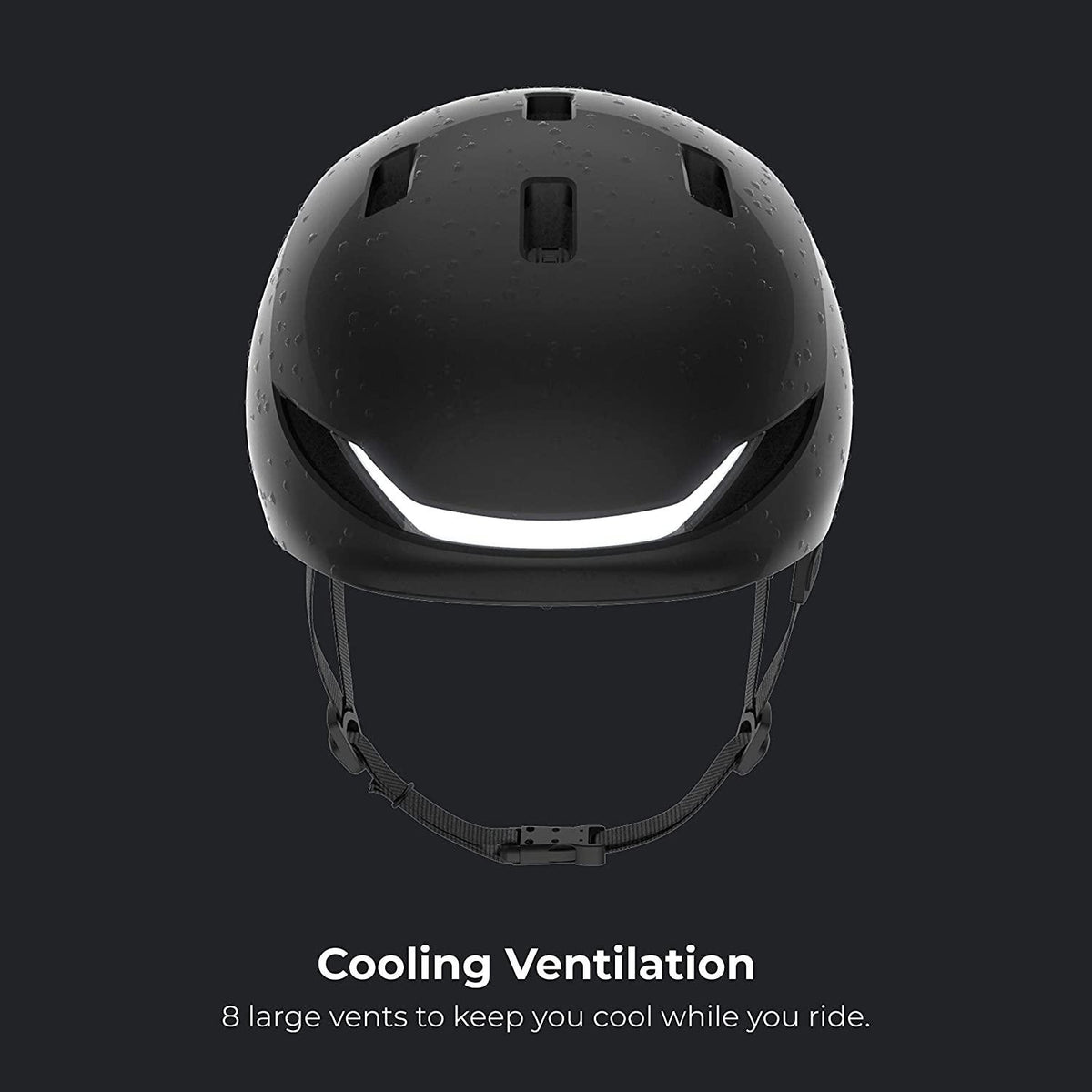 Lumos Street Smart Helmet | Urban | Skateboard, Scooter, Bike Accessories | Adult: Men, Women | Front and Rear LED Lights | Turn Signals | Brake Lights | Bluetooth Connected
