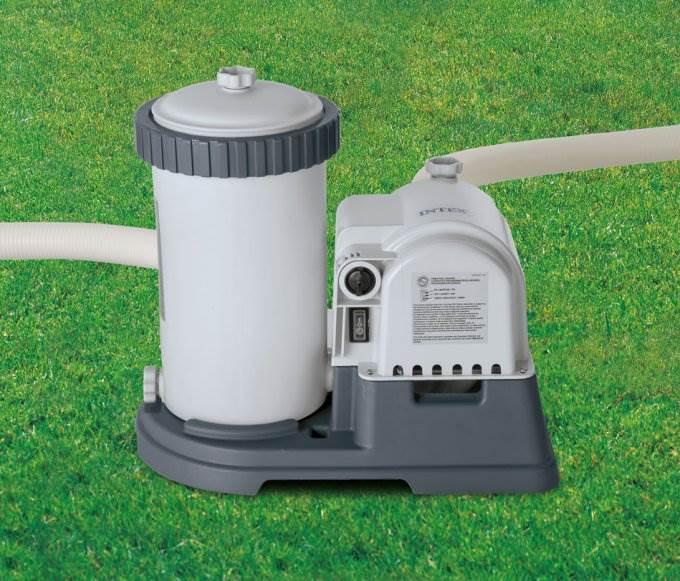 intex 2500 gph gcfi pool filter pump with timer (633t) &amp; deluxe maintenance kit