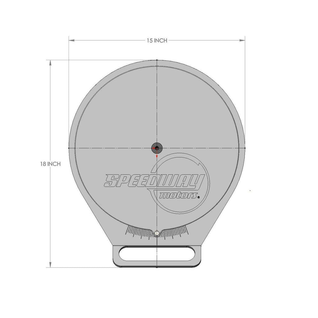 Speedway Alignment Turn Plates, 0-20 Degrees