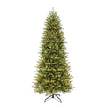 7.5 ft. Pre-Lit Slim Fraser Fir Artificial Christmas Tree with 500 Clear Lights