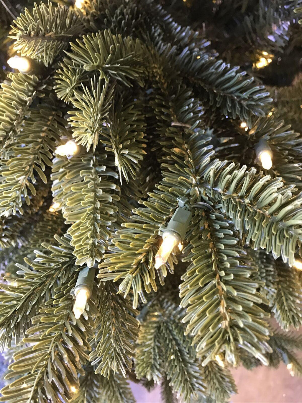 Open Box Balsam Hill Fraser Fir 6.5' Tree with Candlelight LED Lights Christmas