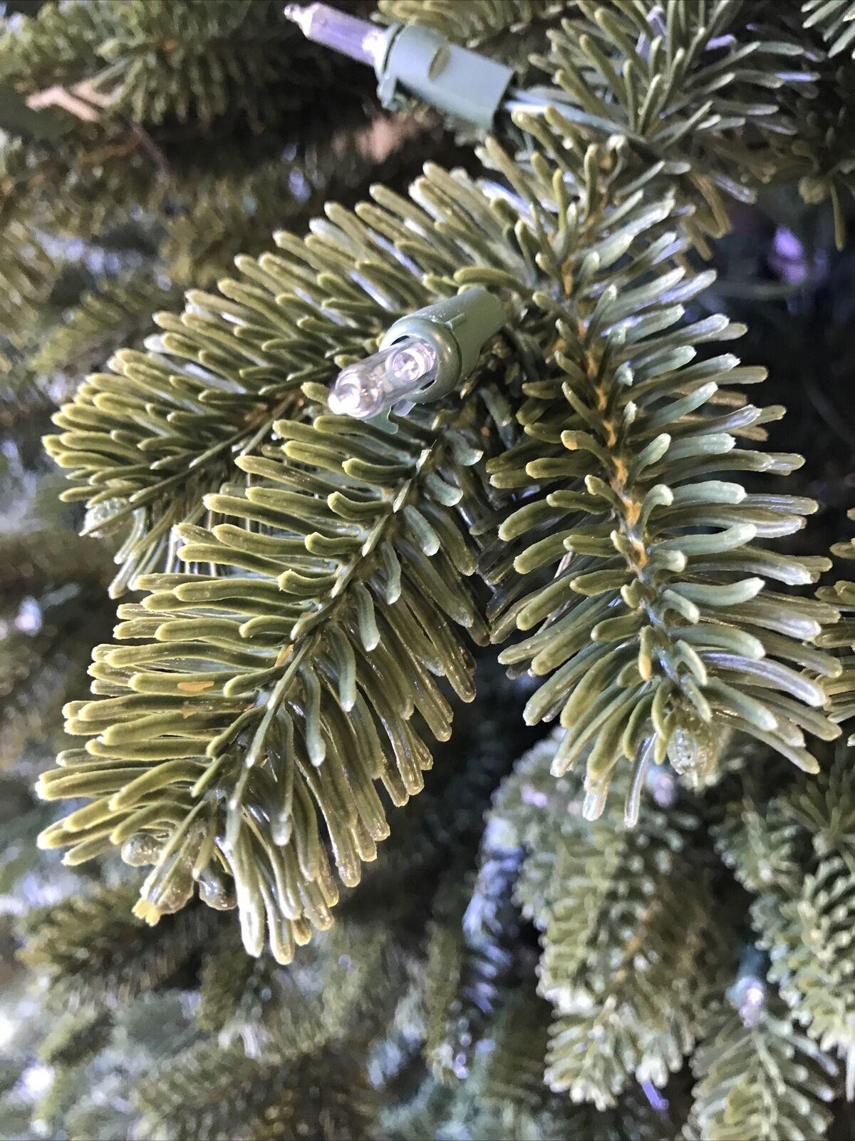Open Box Balsam Hill Fraser Fir 6.5' Tree with Candlelight LED Lights Christmas