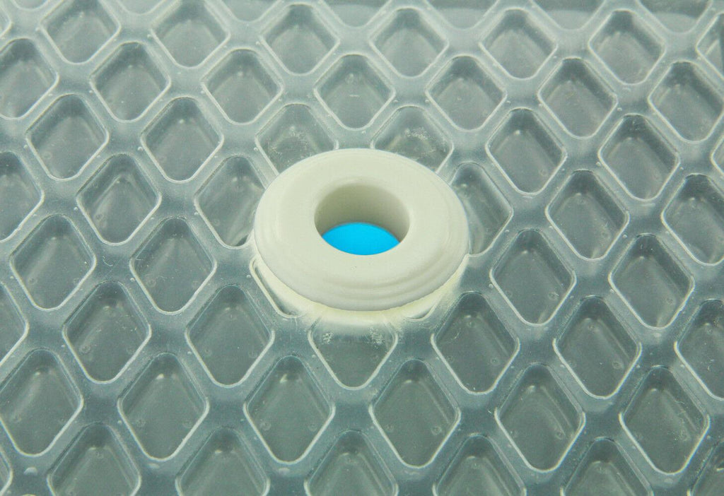 16'x32' rectangle swimming pool solar cover 800, 1200 and 1600 series w grommets