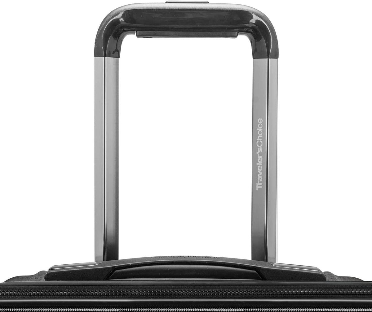 Archer Polycarbonate Hardside Spinner Luggage Set, Black, 2-Piece