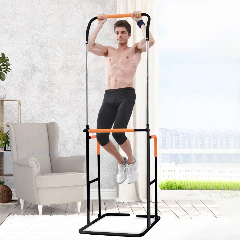 Station Adjustable Pull Up Bar Exercise Workout Multi Function Equipment