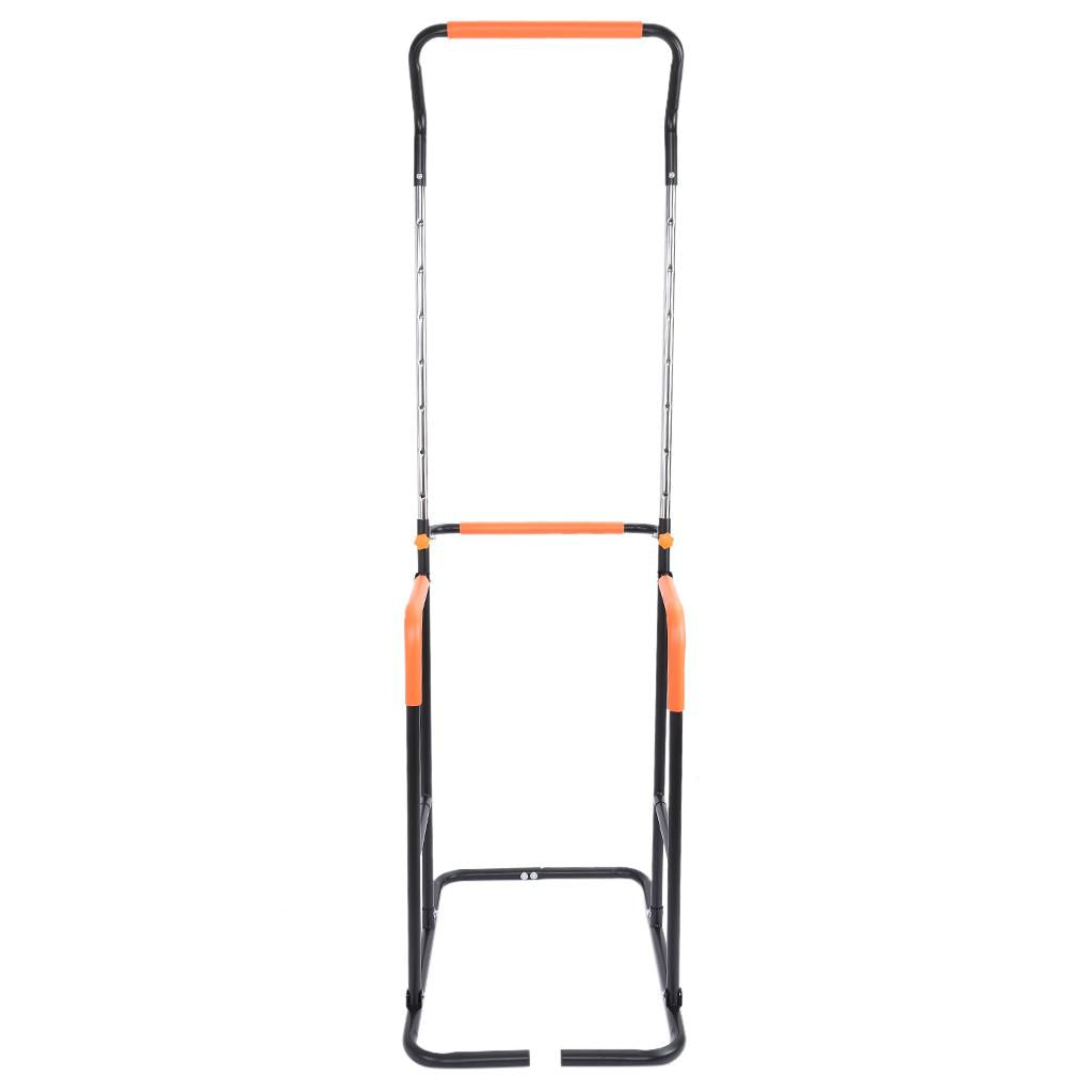 Station Adjustable Pull Up Bar Exercise Workout Multi Function Equipment