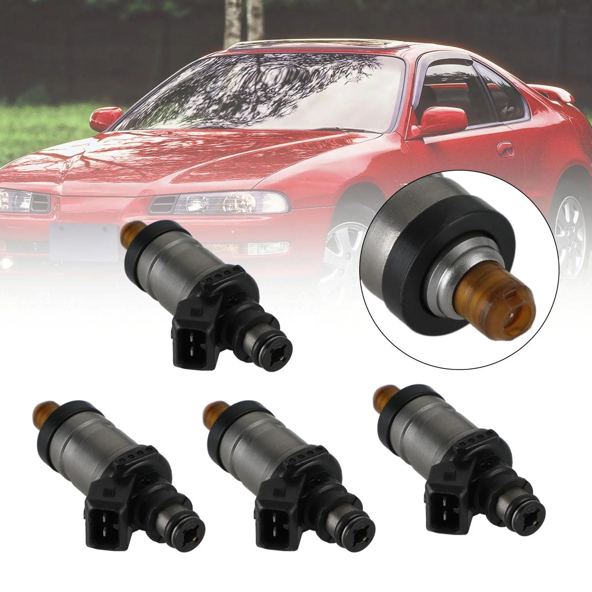1993-1996 Honda Prelude 2.2L L4 Fuel Injectors 06164-P0F-000  FJ267 842-12113 06164-P0F-000 FJ265 Generic