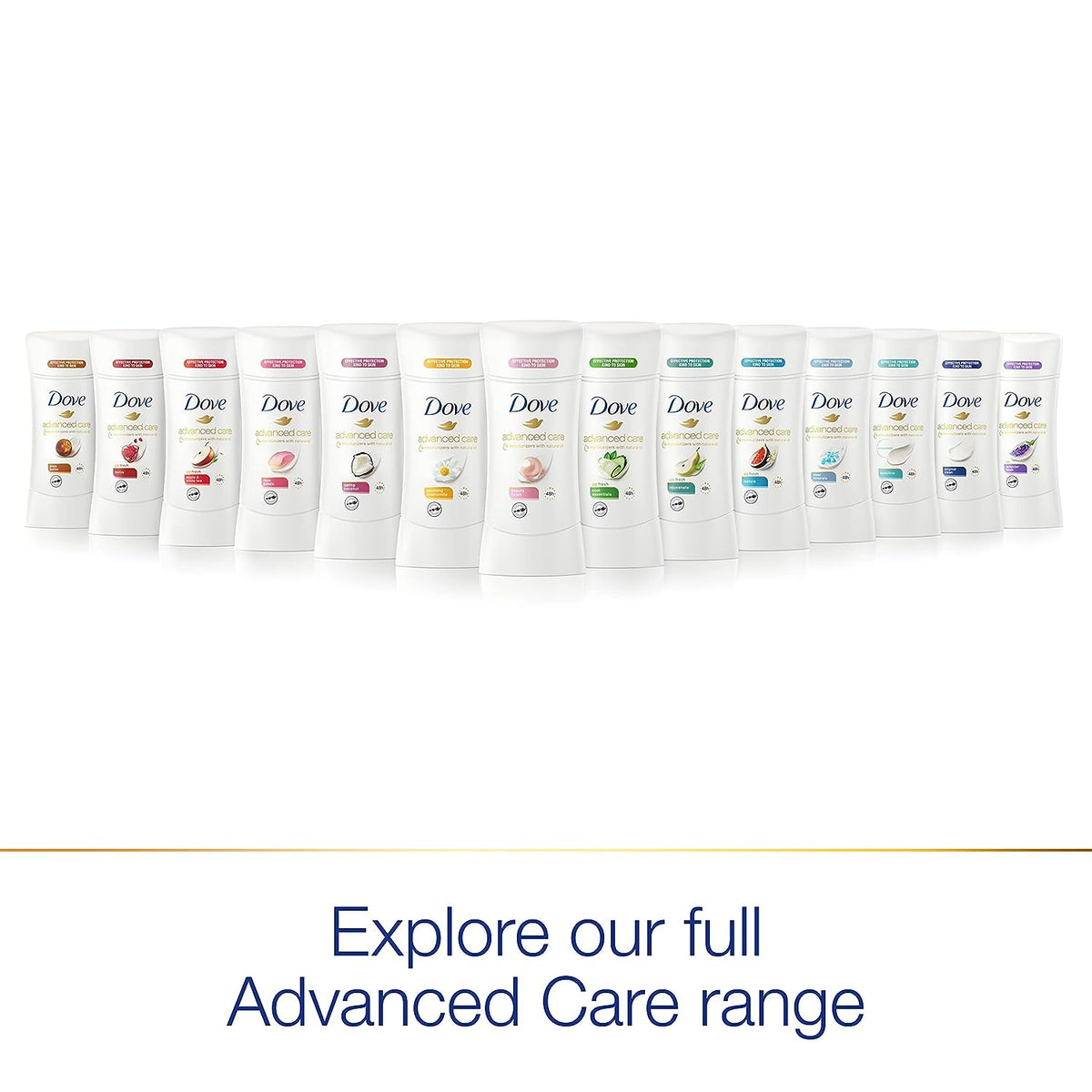 Dove Advanced Care Antiperspirant Deodorant Stick for Women, Lavender Fresh, for 48 Hour Protection And Soft And Comfortable Underarms, 2.6 oz