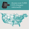 CCS1 Charger Adapter For Tesla,150-250KW DC Fast Charging For Tesla Model 3/Y/S/X With Waterproof Case -Support All CCS Charging Station