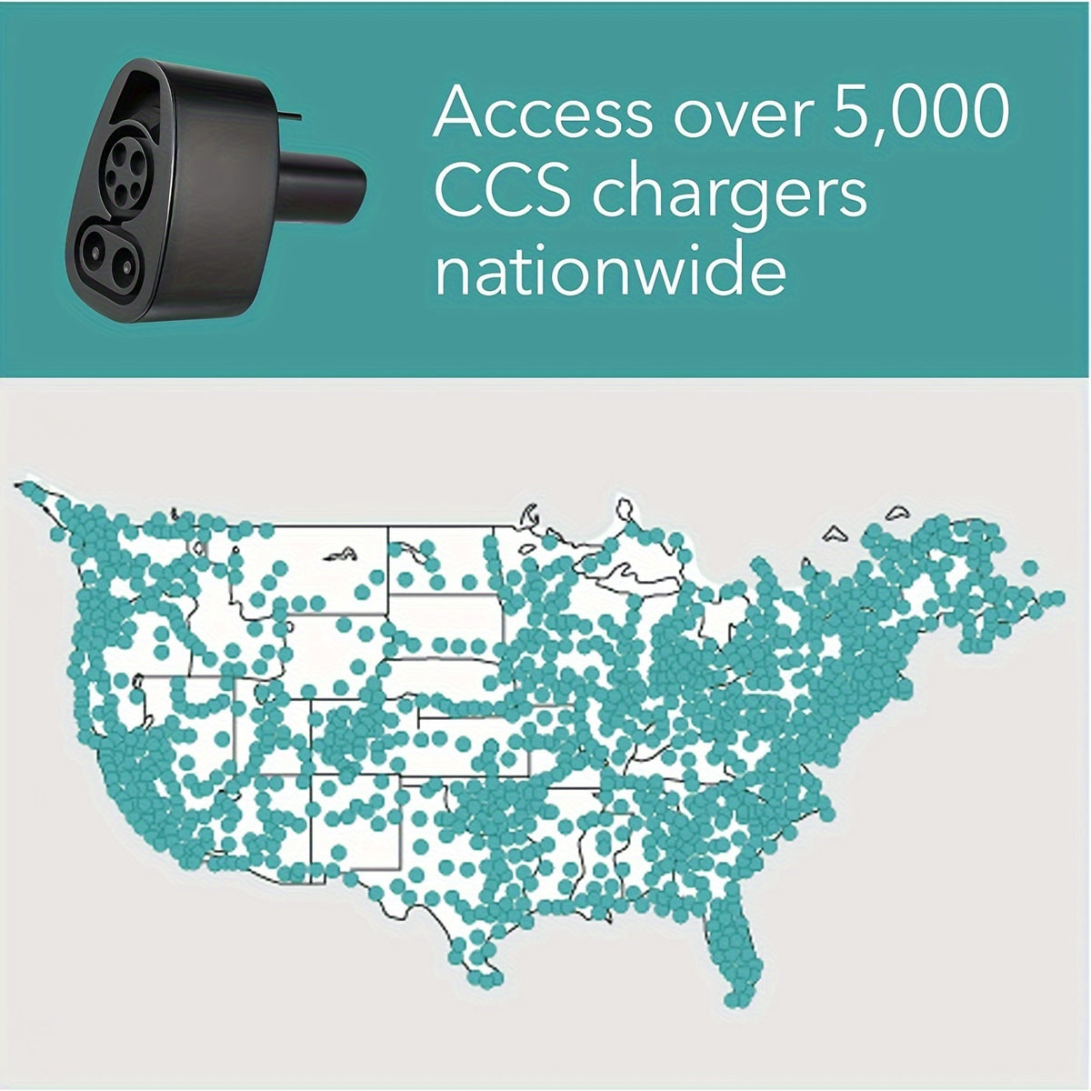 CCS1 Charger Adapter For Tesla,150-250KW DC Fast Charging For Tesla Model 3/Y/S/X With Waterproof Case -Support All CCS Charging Station