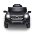 Ride On Toys for Kids 6 volt, Powered Ride on Car w/ Parental Remote Control & Manual Modes, Music, Horn, Lights, Volume Control Functions, Electric Vehicle for 3-5 Years Old Boy Girls, Black, W4510