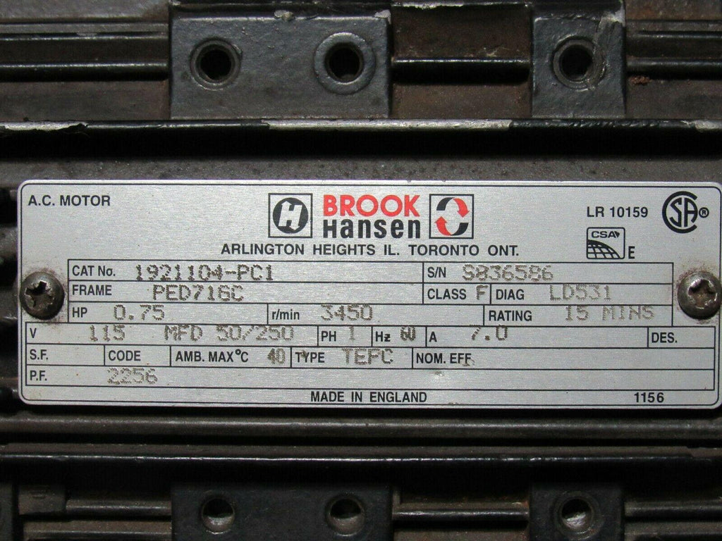 Pro Cut VBG On-Car Brake La50-610 Electric Motor