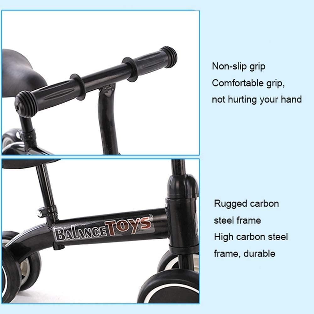 JLFSDB Kids Bike BMX Bike for Kids Boys Girls Bicycle  Bike, Baby Bicycle for 1-4 Year Old, Riding Toys,No Pedal Infant 4 Wheels Baby Walker First Birthday Gift Toddler Bike,Kids First Bike