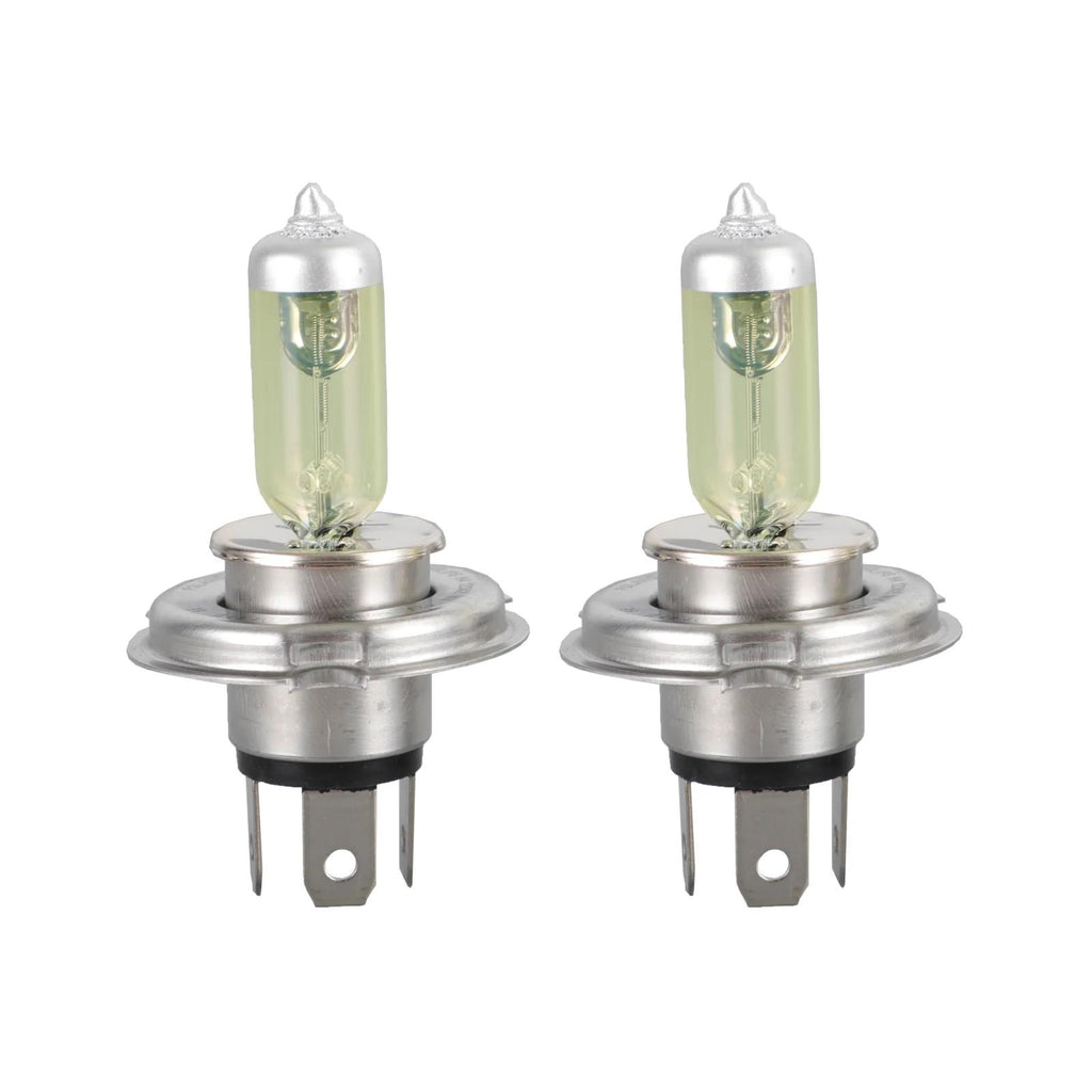 12V 60/55W Bulb Philips 12342WV H4 WeatherVision Ultimate Yellow Light Generic
