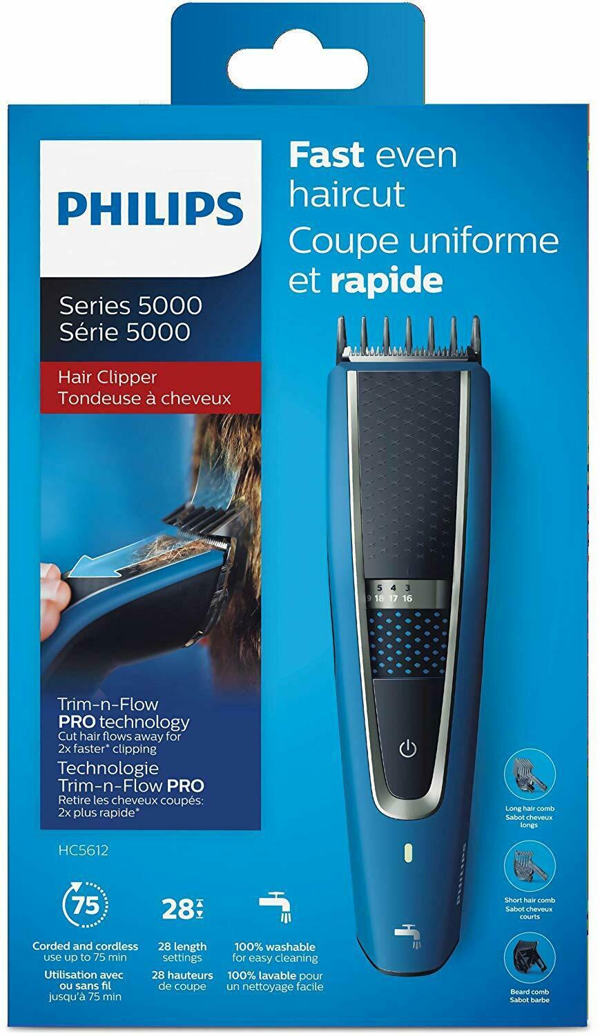 Philips Series 5000 HC5612/15 - Trimmer With Blades 28 Fittings Of Length