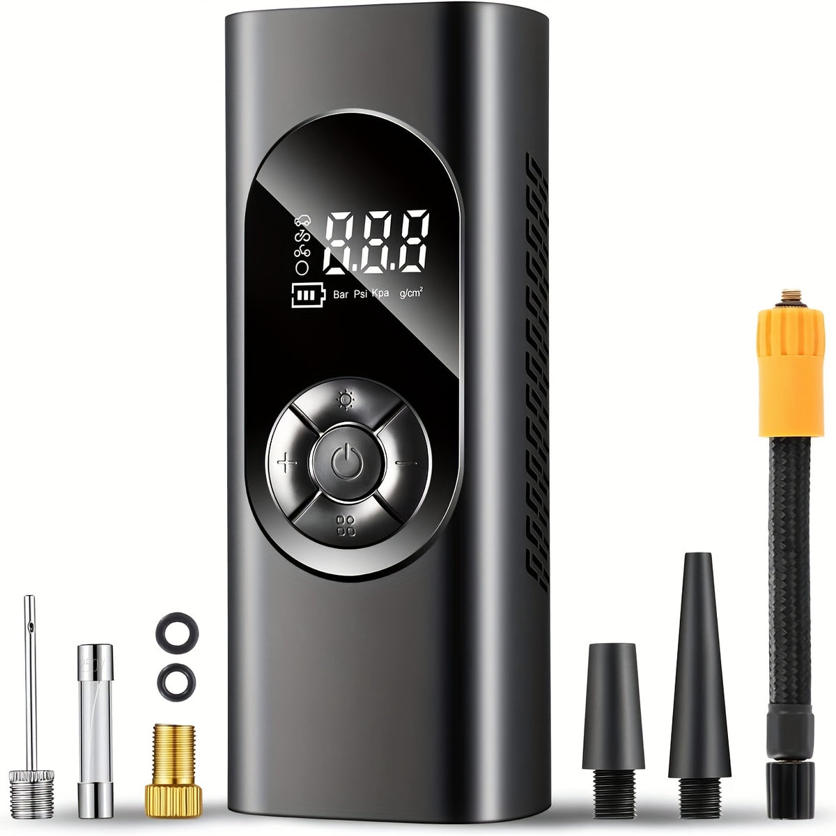 Tire Inflator Portable Air Compressor For Car Tire, Cordless & Strong Power Air Pump For Car Tire With 6000mAh Battery Fast Inflate 150PSI Tire Pump