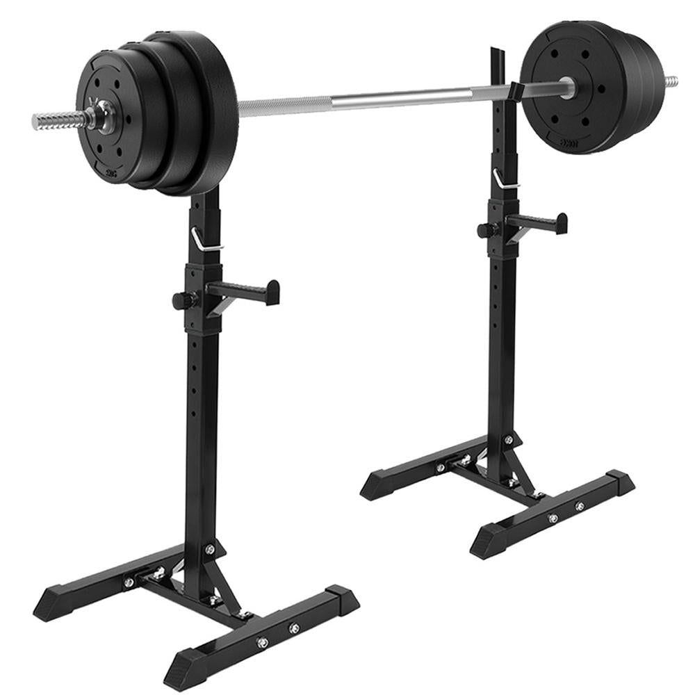 Transer Adjustable Squat Rack Squat Rack Barbell Bench Press Portable Dumbbell Rack Multi-Function Equipment for Home Gym Indoor Use
