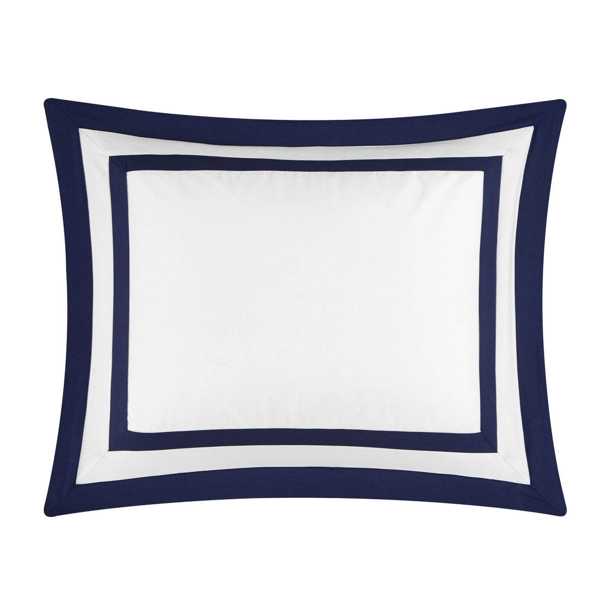 Chic Home Hortense Comforter And Quilt Set Hotel Collection  Fish Scale Pattern Bed In A Bag Navy, Twin - Twin