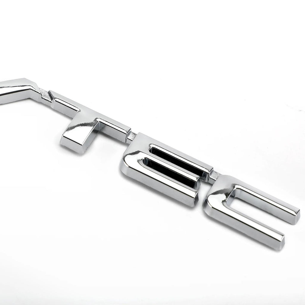 3D Metal i-VTEC Car Trunk Rear Turbo Fender Emblem Badge Decals Stickers Silver Generic