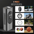 Tire Inflator Portable Air Compressor For Car Tire, Cordless & Strong Power Air Pump For Car Tire With 6000mAh Battery Fast Inflate 150PSI Tire Pump