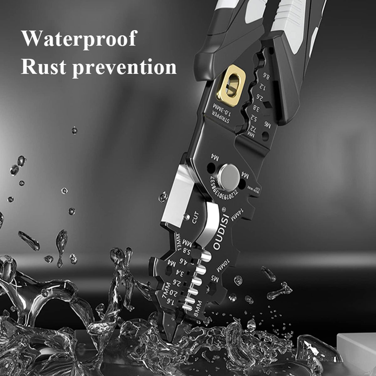 Car Wire Stripper, Multi-function Stripping Pliers, Hardware Tools For Wire Winding, Wire Cutting, Wire Stripping And Wire Pressing