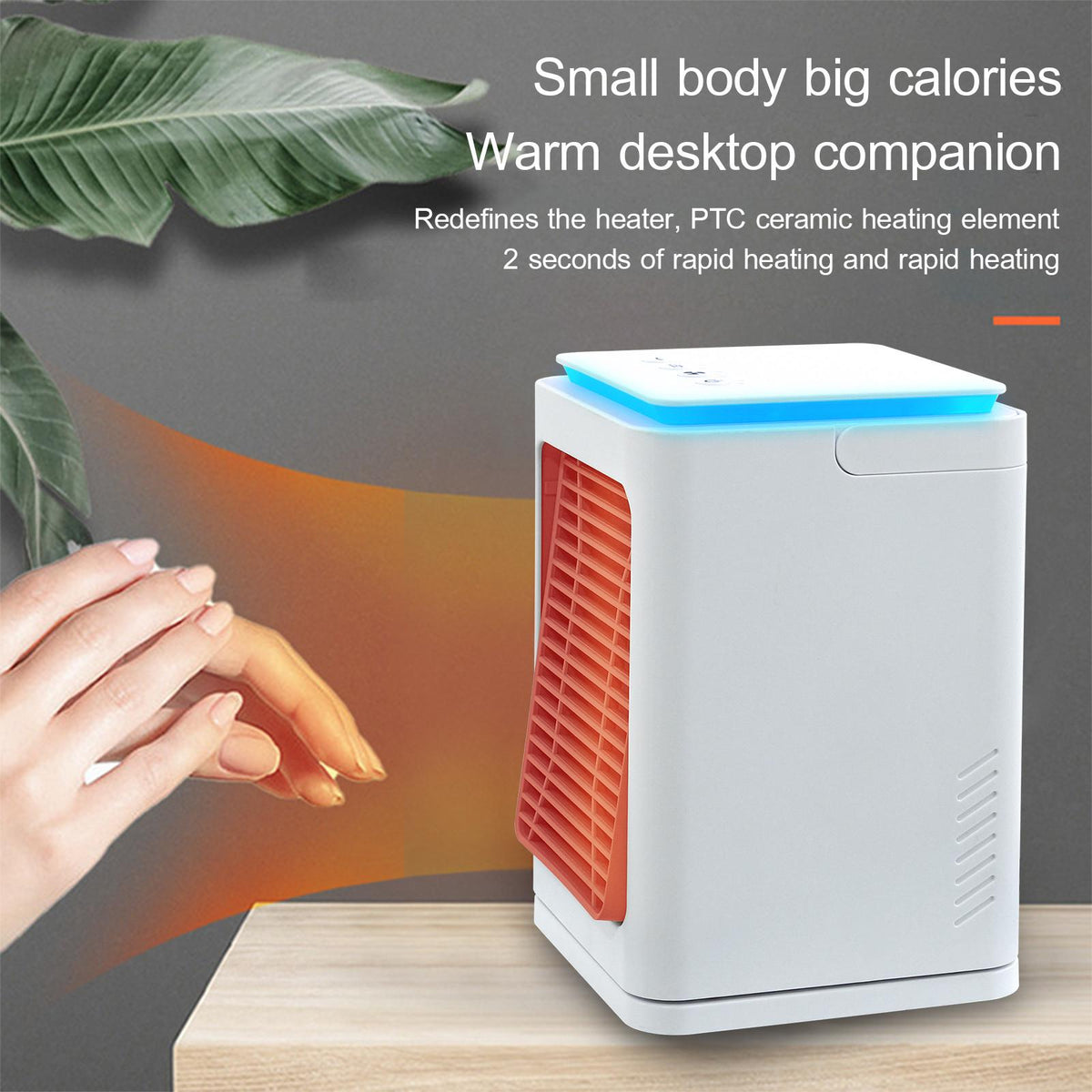 WodoFoxo Heater Small Electric Heater Heater Bedroom Home Appliance Heater Promotion J