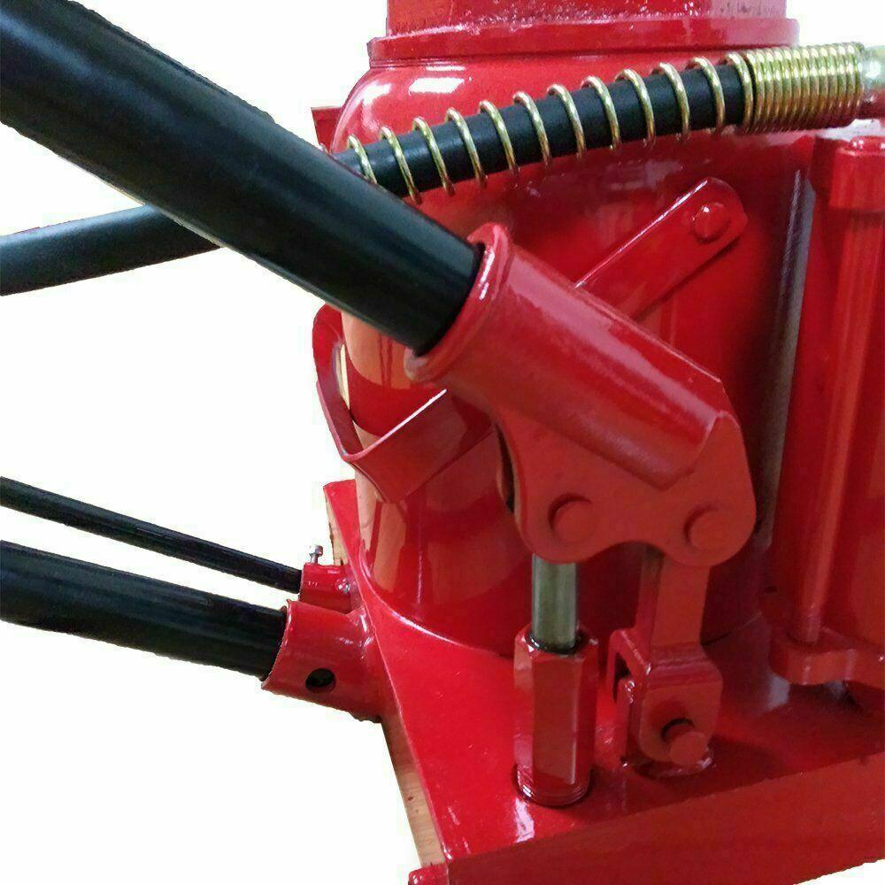 50 Ton Air / Manual Pneumatic Hydraulic Bottle Jack Repair Tool Heavy