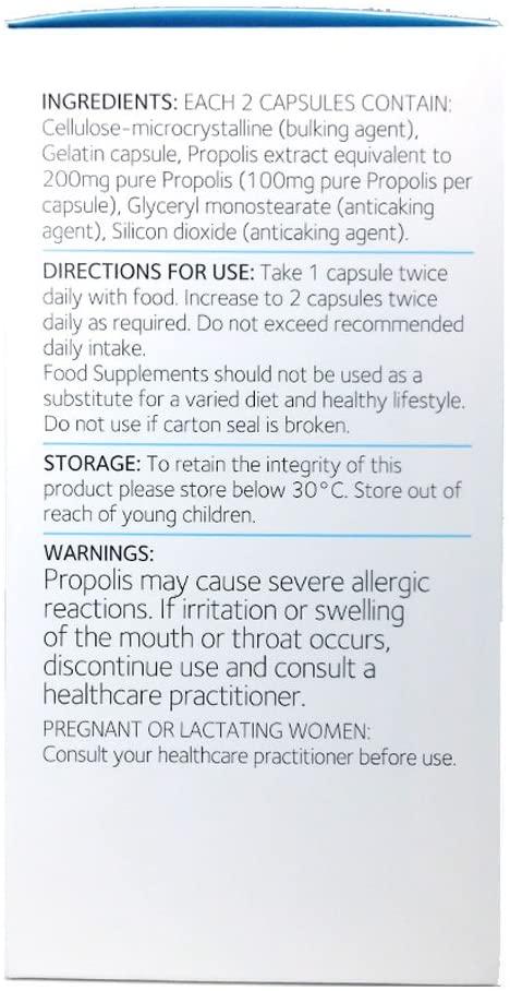 Comvita Propolis PFL30 Capsules, 250 Count (Pack of 3)