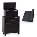 Tool Chest Combo with Drawer Liner Roll, 26-Inch, Rolling, 5 Drawer, Black (CMST82763BK)