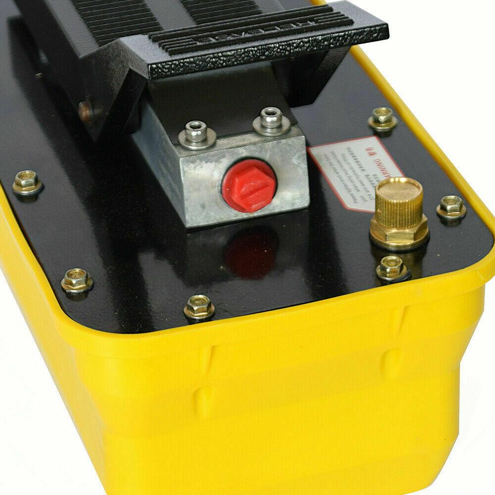 Auto Hydraulic Air Foot Pump 10000Psi Air Hydrauli Jack Pump Rotary Lift 3/8 NPT