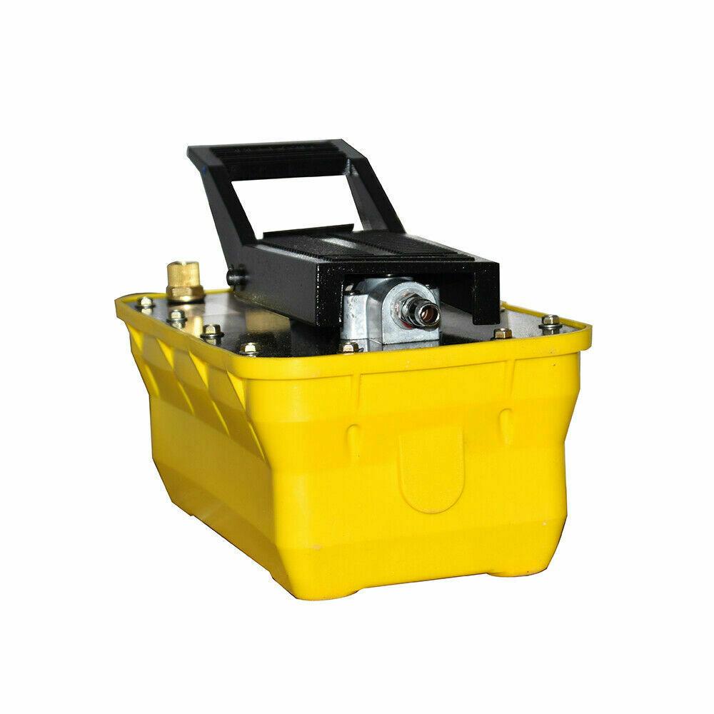 Auto Hydraulic Air Foot Pump 10000Psi Air Hydrauli Jack Pump Rotary Lift 3/8 NPT