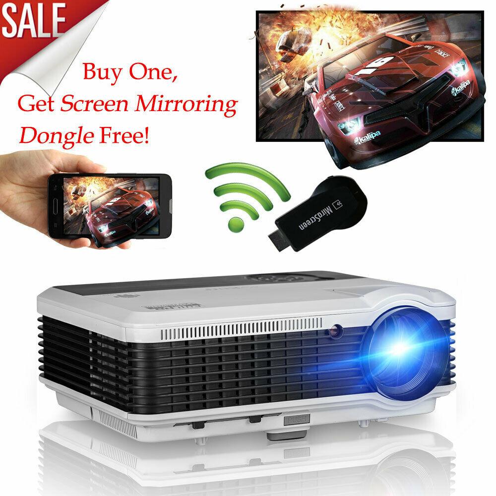 6000lms video projector full hd proyector big screen home theater movie tv hdmi