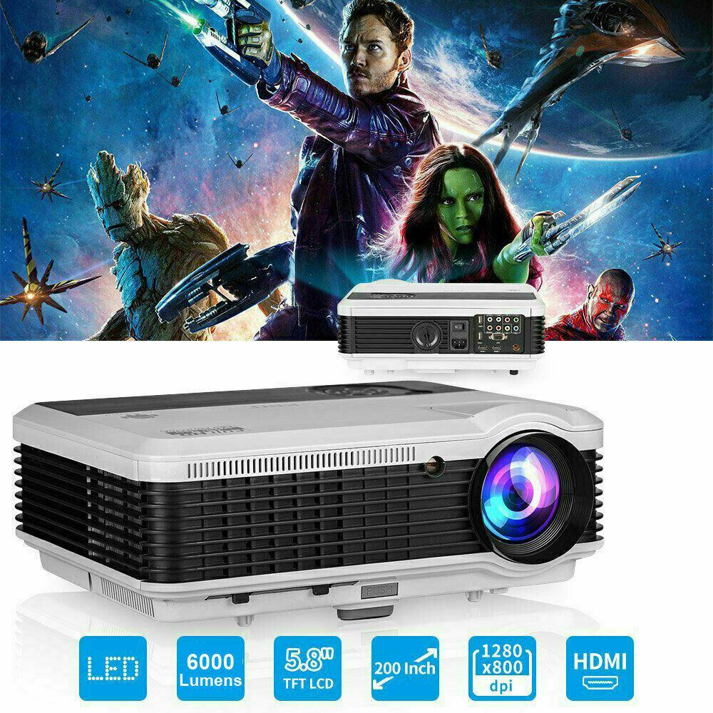 6000lms video projector full hd proyector big screen home theater movie tv hdmi