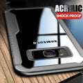 Phone Case - Luxury Double Protection Clear Acrylic & Soft TPU Shockproof Phone Case For Samsung Galaxy Note9/8 S9/S8 Plus