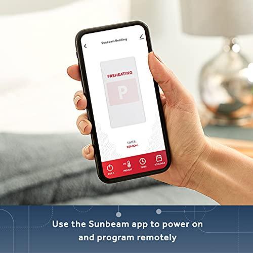Sunbeam LoftWi-Fi Connected Electric Heated Blanket, Full (Used)
