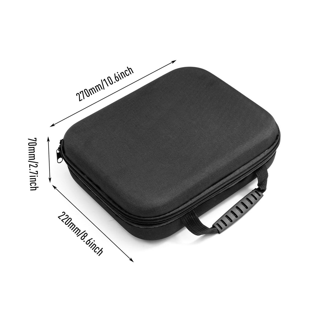 Tool Bag Shockproof Tool Box Waterproof LarCapacity Carry Case Car Repair Tool Box Suit For Car Jump Starter Air Pump Power Bank Wrench Hand Tools