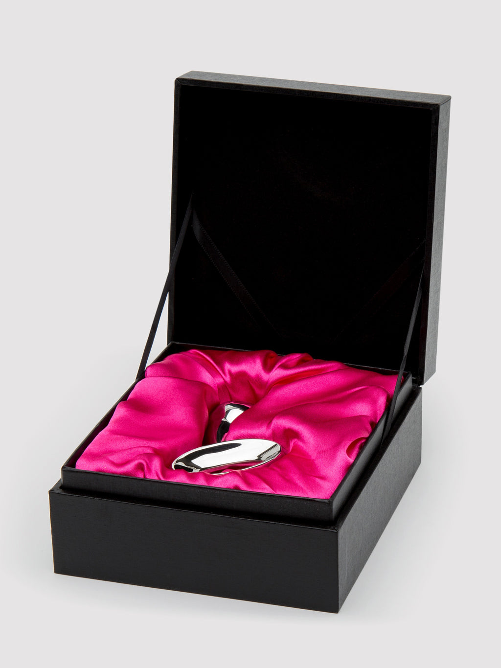 njoy Pure Plug Small Stainless Steel Butt Plug, Silver