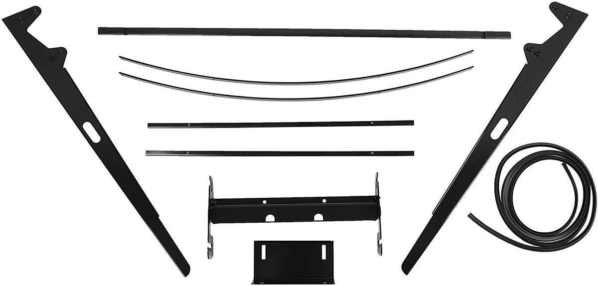 hecasa green tractor canopy compatible with all rops 48" x 52" equipped tractors with a 2" x 2" or 2" x 3" rops (will add about 4'' to the height of the tractor)