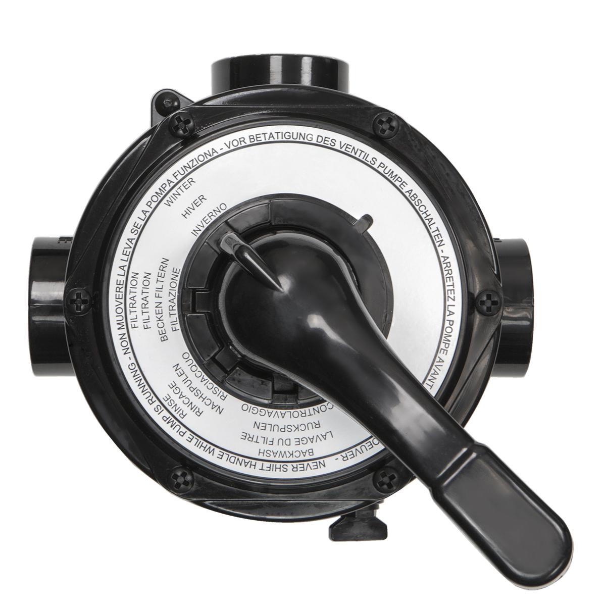 xtremepowerus 13" sand filter with 3/4hp pool pump 4-way valve above ground pool set with stand kit