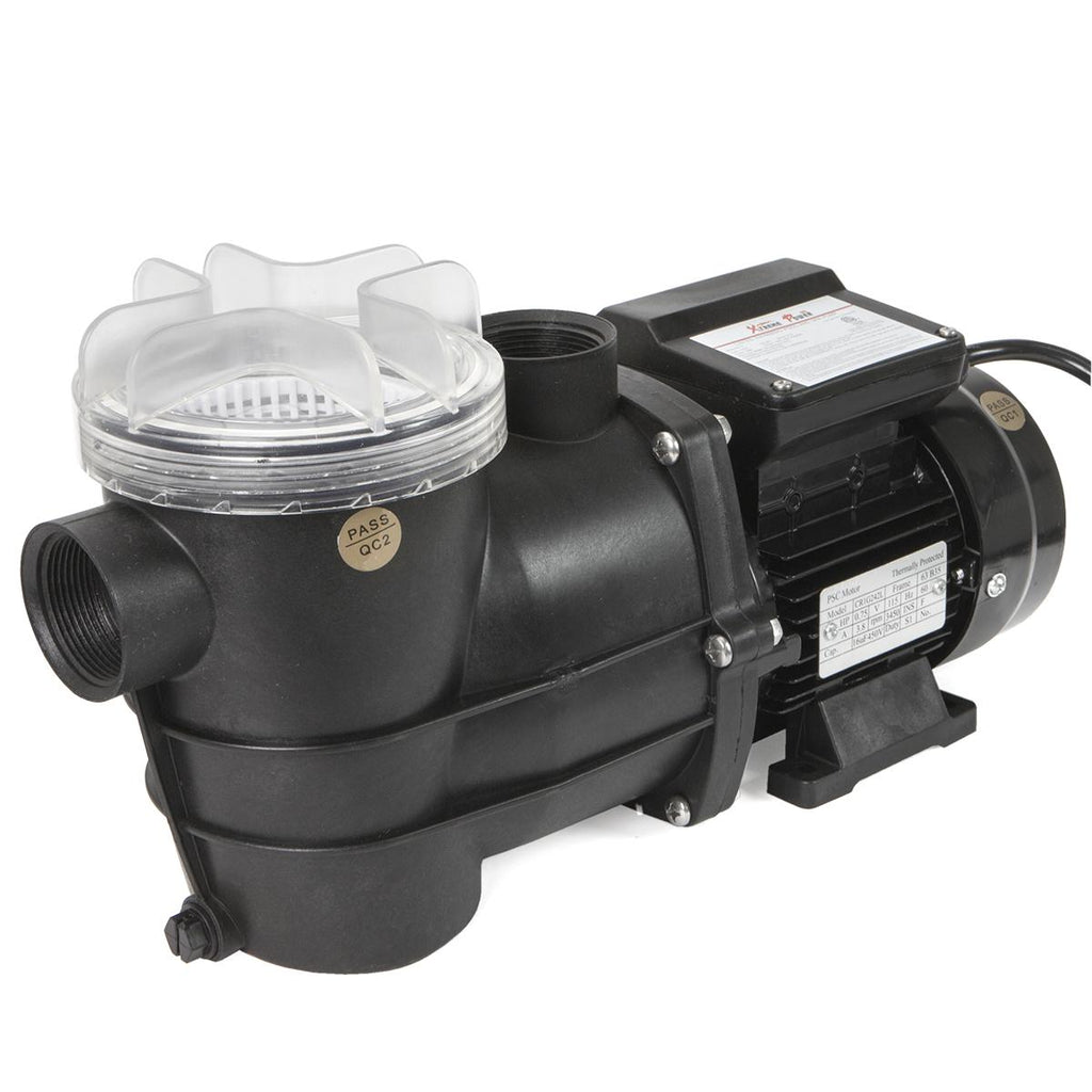 xtremepowerus 13" sand filter with 3/4hp pool pump 4-way valve above ground pool set with stand kit