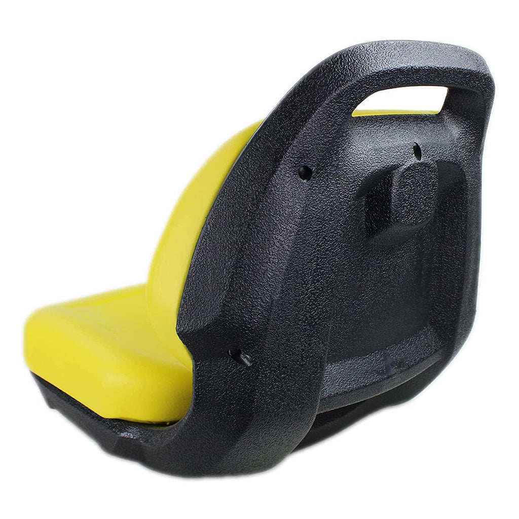 e-am136044 deluxe yellow seat for john deere x530, x520, x500, x360, x340, x324, x320, x300r, x304, x300, x305r, x310, x330, x350, x350r, x354, x384, x380, x370, x394+