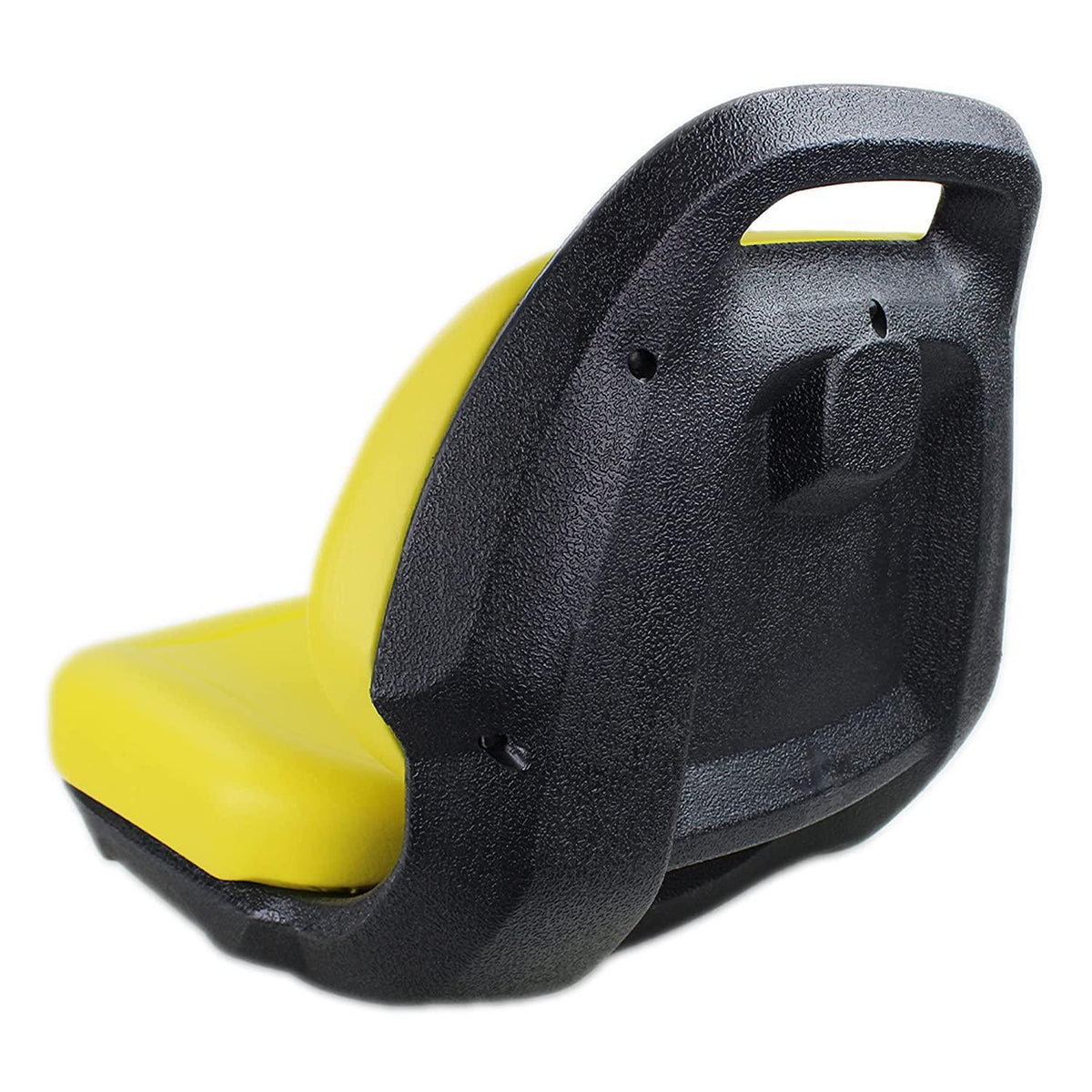 e-am136044 deluxe yellow seat for john deere x530, x520, x500, x360, x340, x324, x320, x300r, x304, x300, x305r, x310, x330, x350, x350r, x354, x384, x380, x370, x394+