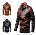 Motorcycle Suit Modern Tough Velvet Leather Jacket