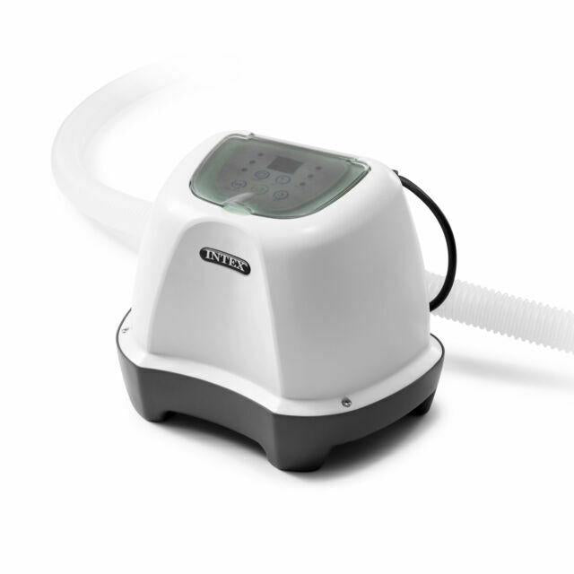 intex 26663eg krystal clear pool small and sleek saltwater system, 110-120v