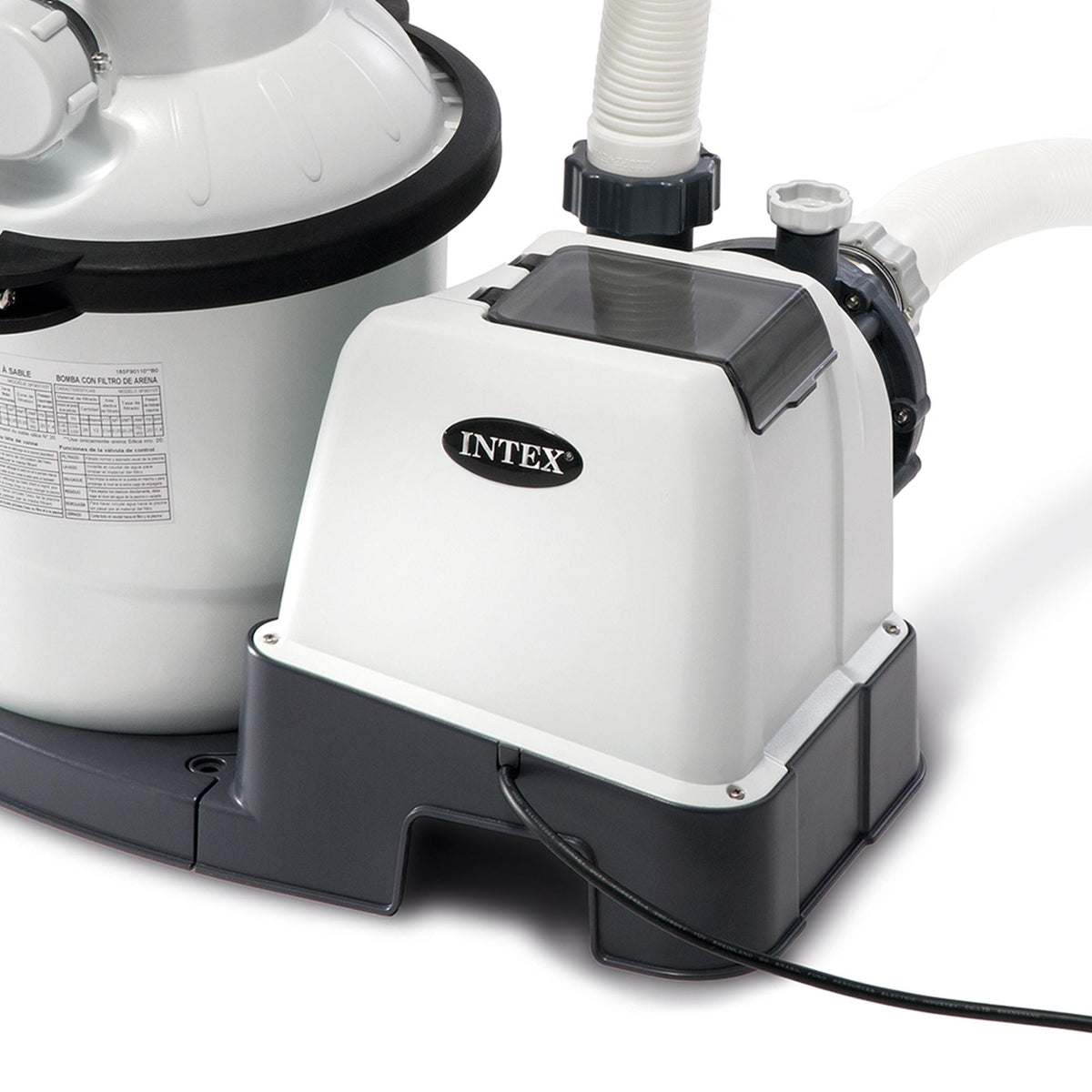 intex 10" krystal clear sand filter system
